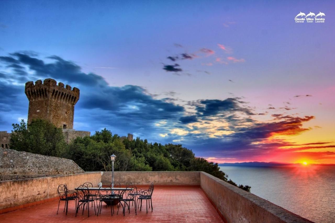 Castello Di Populonia Villa A Mare מראה חיצוני תמונה